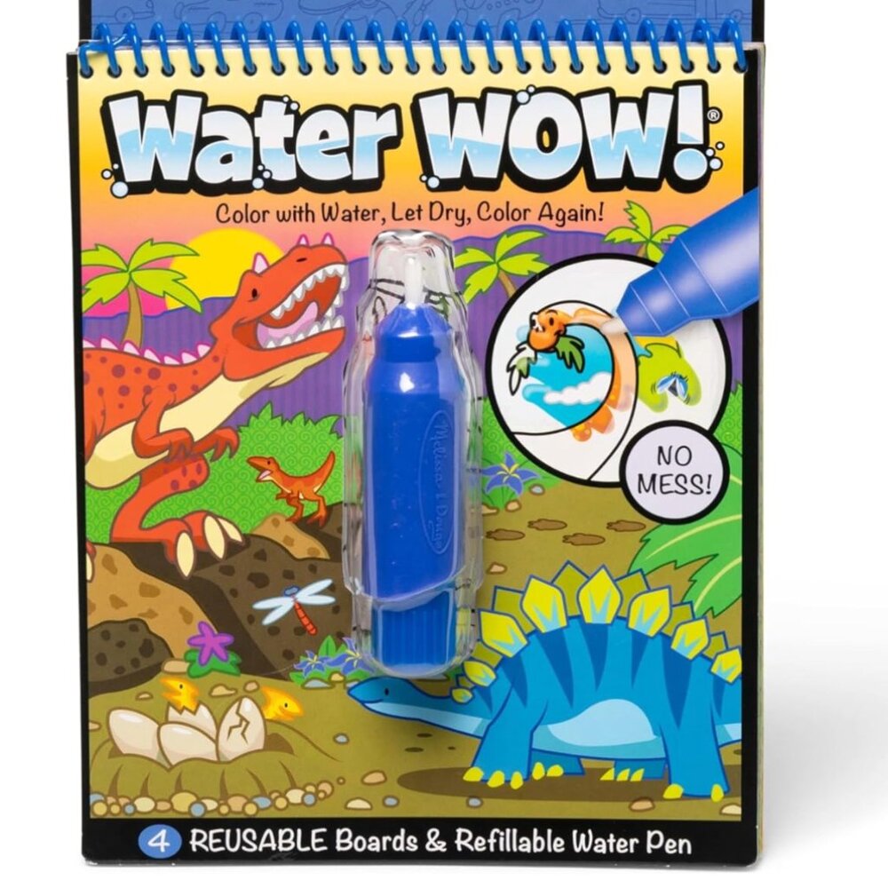 Reusable Water-Reveal Kids Activity Pad Book